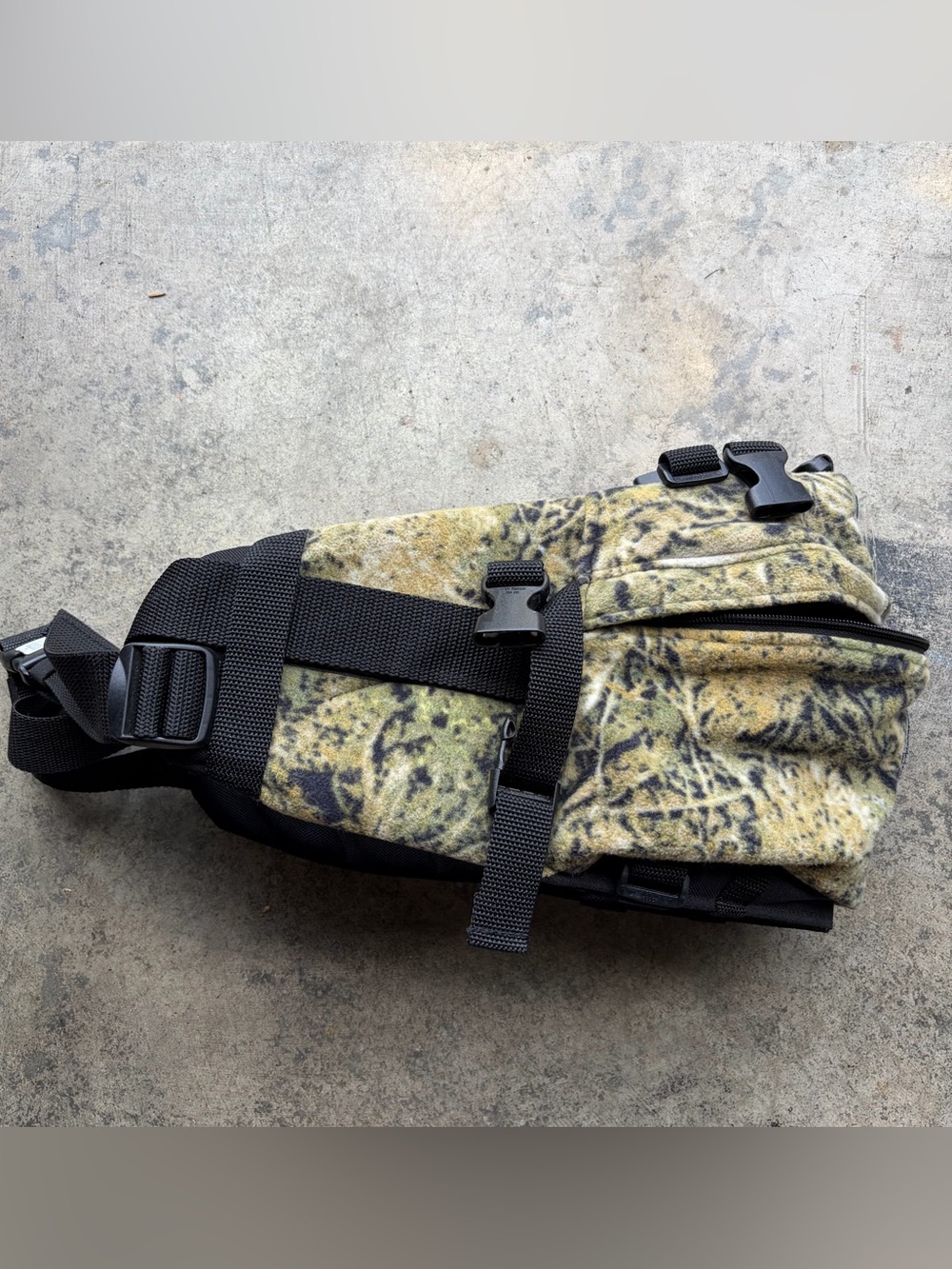 Nimrod Camo Fleece Hunting Lumbar Made in USA Tactical Gear Accessory Waist Pack